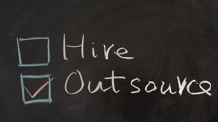 hire vs outsource